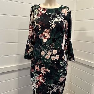 Calvin Klein Floral Print Dress